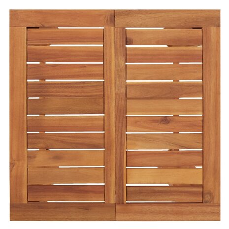 Tuinbartafel 60x60x105 cm massief acaciahout  5