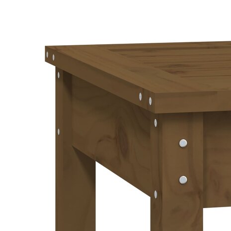 Tuinbank 80x44x45 cm massief grenenhout honingbruin 6