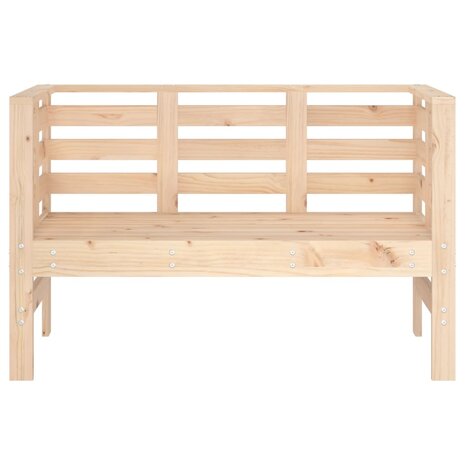 Tuinbankje 111,5x53x71 cm massief grenenhout 4