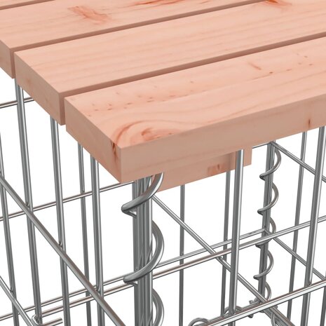 Tuinbank schanskorfontwerp 63x44x42 cm massief douglashout 6