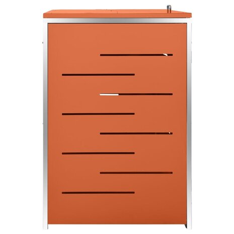 Containerberging driedubbel 207x77,5x112,5 cm roestvrij staal 6