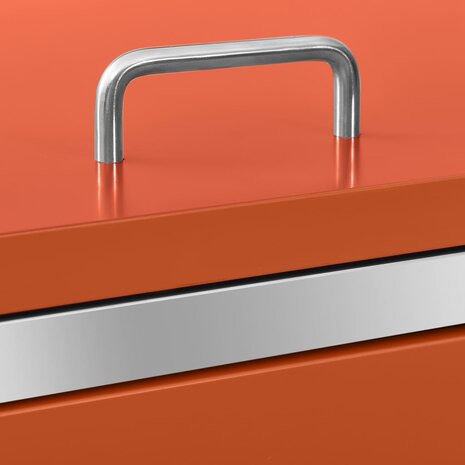 Containerberging driedubbel 207x77,5x112,5 cm roestvrij staal 9