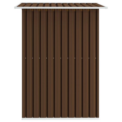 Tuinberging 204x132x186 cm staal bruin 4
