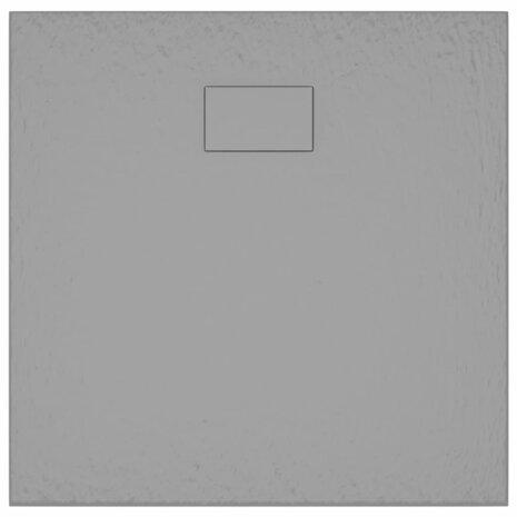 Douchebak 90x80 cm SMC grijs 7