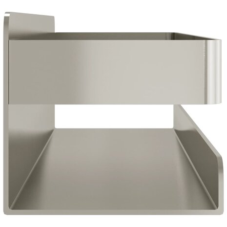 Doucherekje 23x6,5x6 cm geborsteld 304 roestvrij staal 5