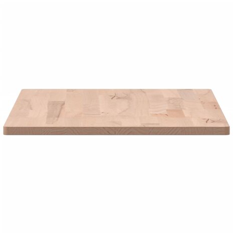 Wastafelblad 100x50x1,5 cm massief beukenhout 5