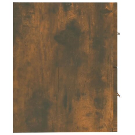 Wastafelkast 60x38,5x48 cm bewerkt hout gerookt eikenkleurig 4