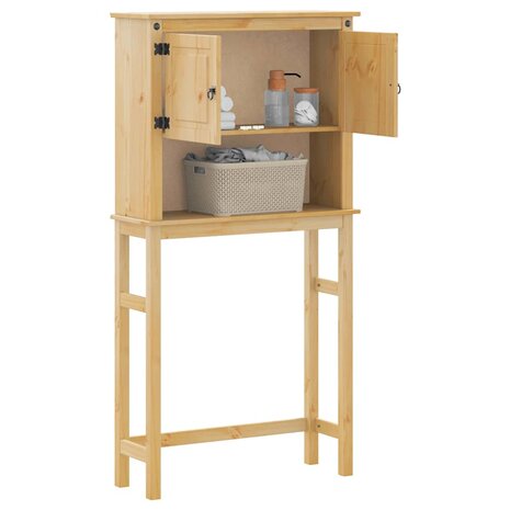 Wasmachinekast Corona massief grenenhout 3