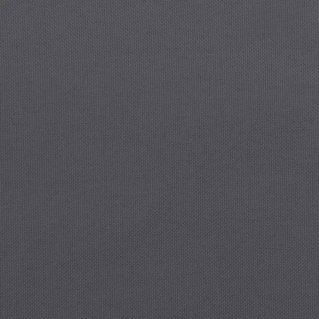 Stoelkussens 2 st hoge rug oxford stof antracietkleurig 9