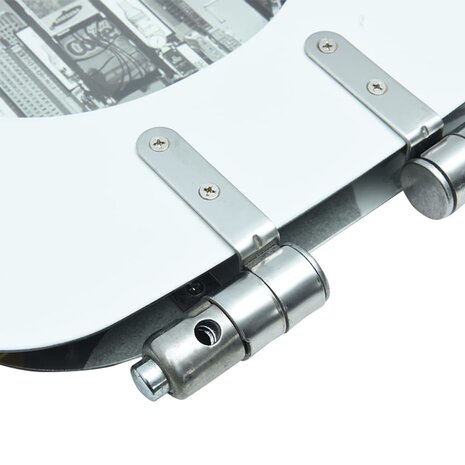 Toiletbril met soft-close deksel New York MDF 9