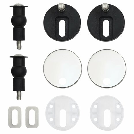 Toiletbril met soft-close deksel waterdruppel MDF blauw 8