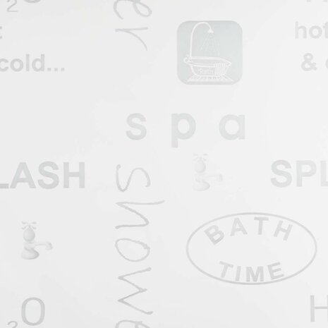 Rolgordijn voor douche 120x240 cm splash 6