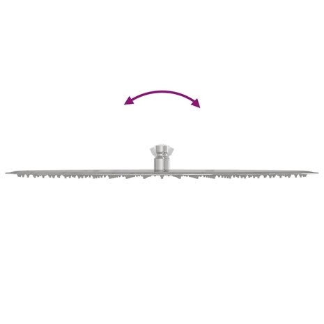 Regendouchekop roestvrij staal 304 50 cm Rond 8