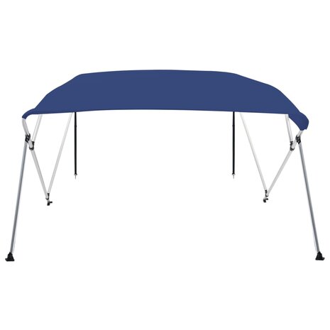 Biminitop 4-boogs 243x180x137 cm blauw 2
