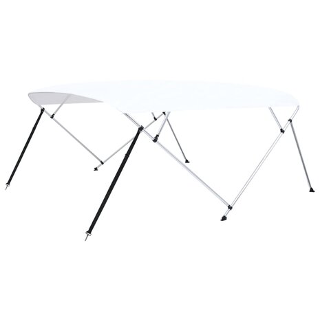 Biminitop 4-boogs 243x(230-244)x137 cm wit 2