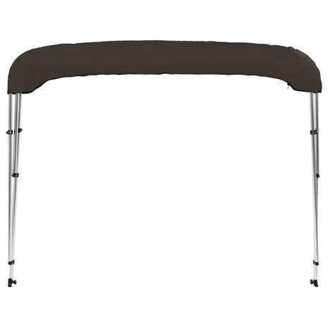 Biminitop 3 bogen 183x196x137 cm zwart 4