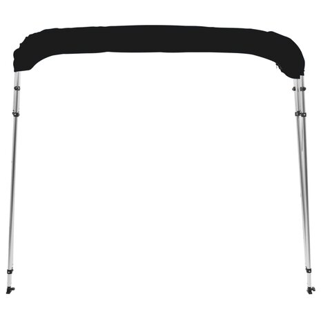 Biminitop 4 bogen 243x244x137 cm zwart 4