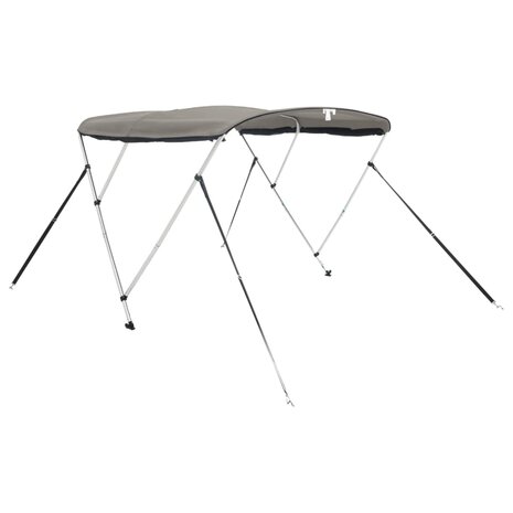 Biminitop 3 bogen met mesh zijwanden 183x(185-198)x137 cm 3