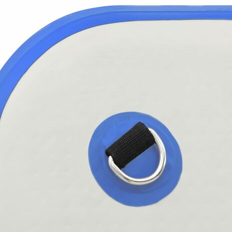 Vlot opblaasbaar 200x150x15 cm blauw en wit 7