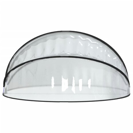 Zwembadoverkapping rond 315x158 cm PVC 5