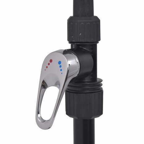 Solar douche 20 L aluminium HDPE 6