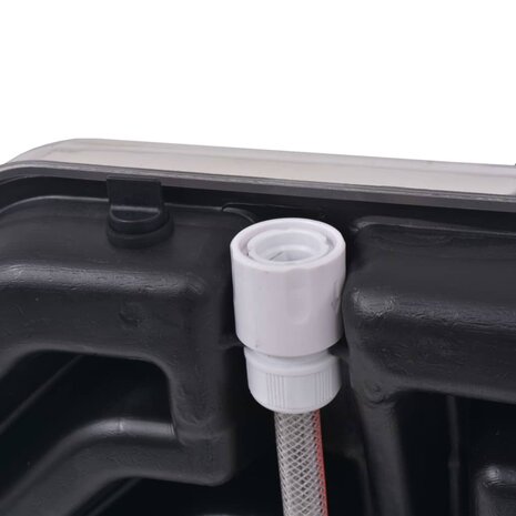 Solar douche 20 L aluminium HDPE 9