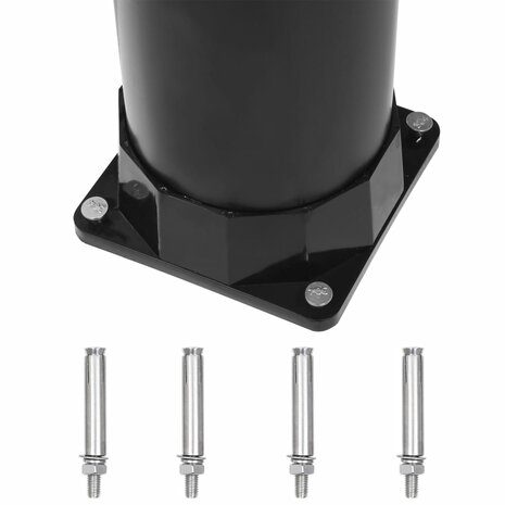 Buitendouche solar 8 L 215 cm zwart 9