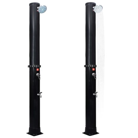 Buitendouche solar met douchekop en kraan 40 L 3