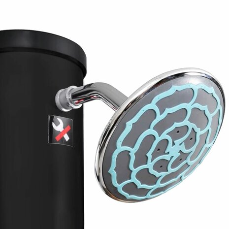 Buitendouche solar met douchekop en kraan 40 L 9