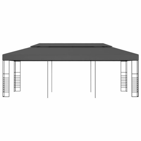 Prieel 3x6 m antraciet 2