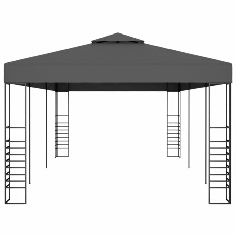 Prieel 3x6 m antraciet 3