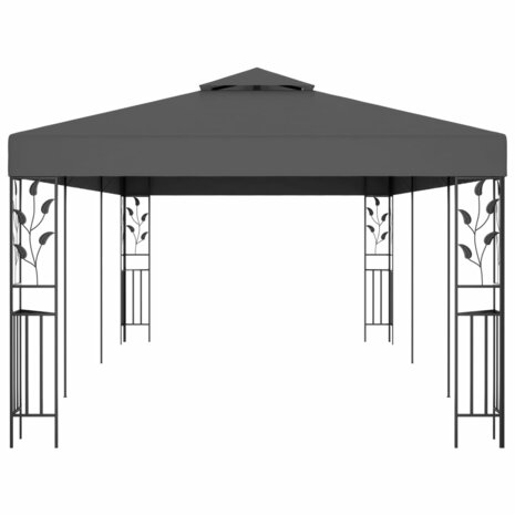 Prieel 3x6 m antraciet 3