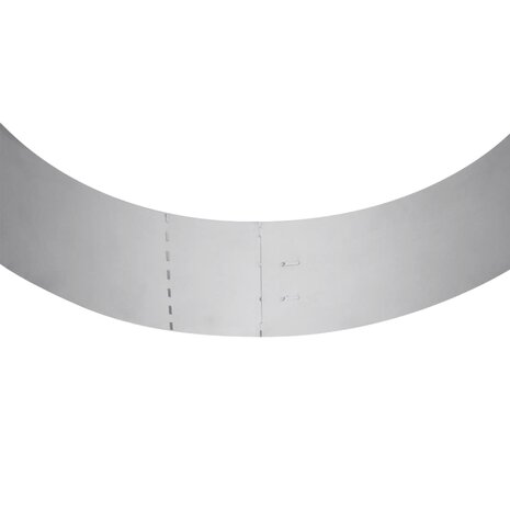 10 st Grasboord flexibel 100x14 cm gegalvaniseerd staal 8