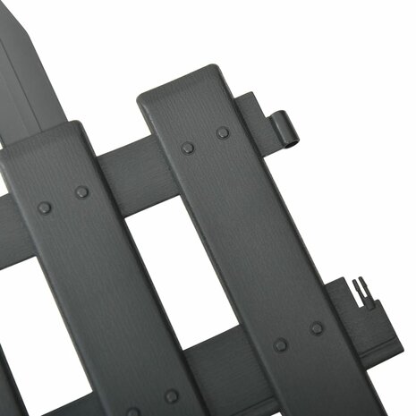 Gazonranden 25 st 10 m PP antracietkleurig 6