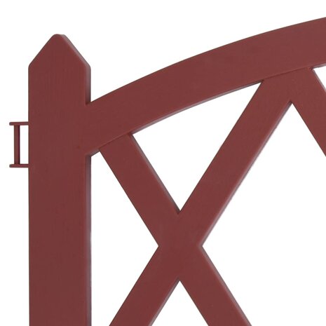 Gazonranden 17 st 10 m polypropeen rood 5