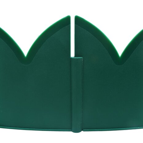 Gazonranden 10 st 65x15 cm PP groen 6