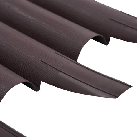 Gazonranden 36 st 10 m PP bruin 6