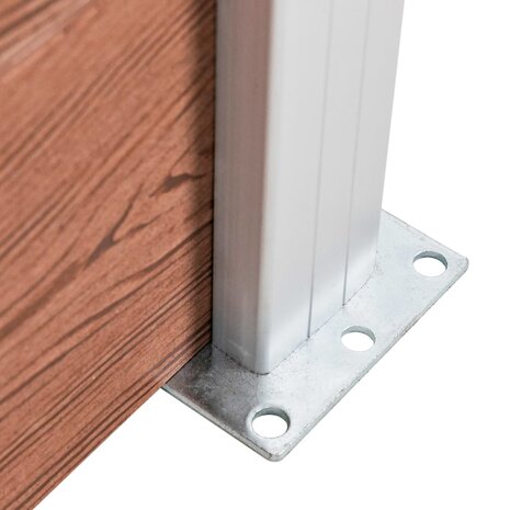 Schutting 175x105 cm HKC bruin 5