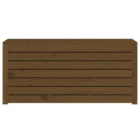 Tuinbox 101x50,5x46,5 cm massief grenenhout honingbruin 5