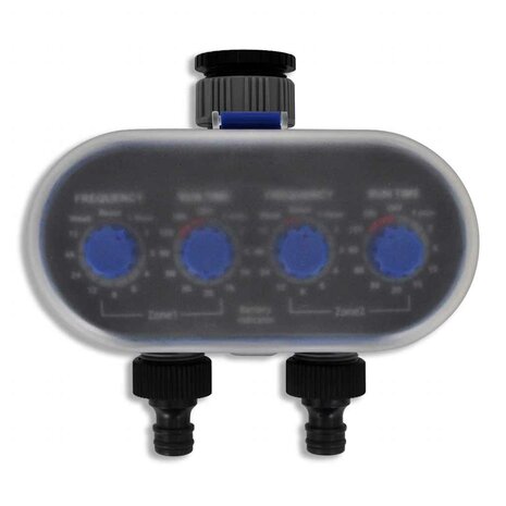 Elektrische Irrigatie watertimer (2 uitgangen) 2