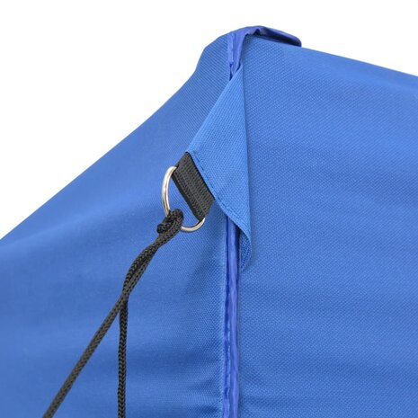 Partytent inklapbaar 3x4 m staal blauw 3