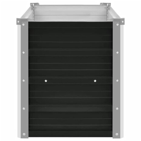 Plantenbak verhoogd 160x40x45 cm gegalvaniseerd staal antraciet 5