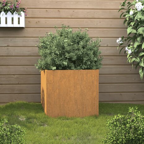 Plantenbak 32x30x29 cm cortenstaal 1