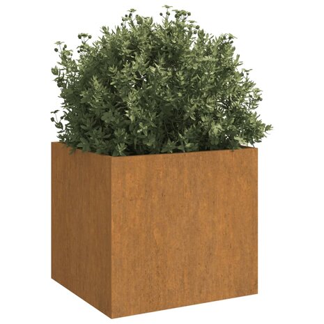 Plantenbak 32x30x29 cm cortenstaal 3