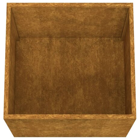 Plantenbak 32x30x29 cm cortenstaal 8