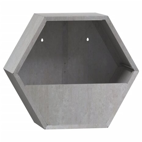 Plantenbakken wandmontage 2 st 30x10x25 cm cortenstaal roestig 4