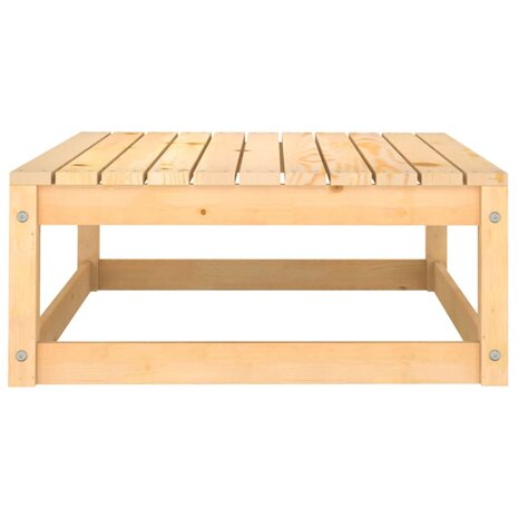2-delige Loungeset met kussens massief grenenhout 8