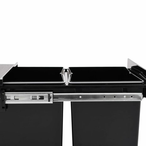 Inbouwprullenbak uittrekbaar soft-close 20 L 6