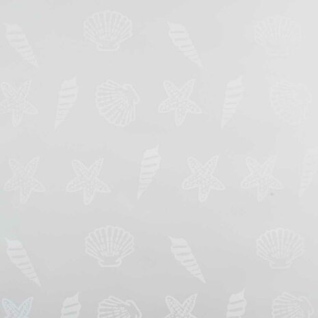 Rolgordijn voor douche 80x240 cm zeester 6