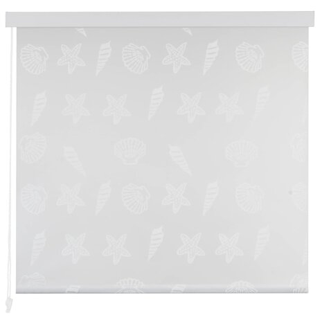 Rolgordijn voor douche 100x240 cm zeester 2